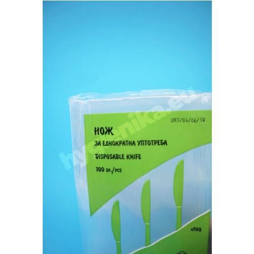 Нож пластмасов, 100бр./пакет