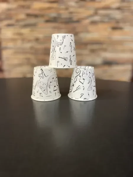 Чаша картон 7 oz., 100бр./пакет